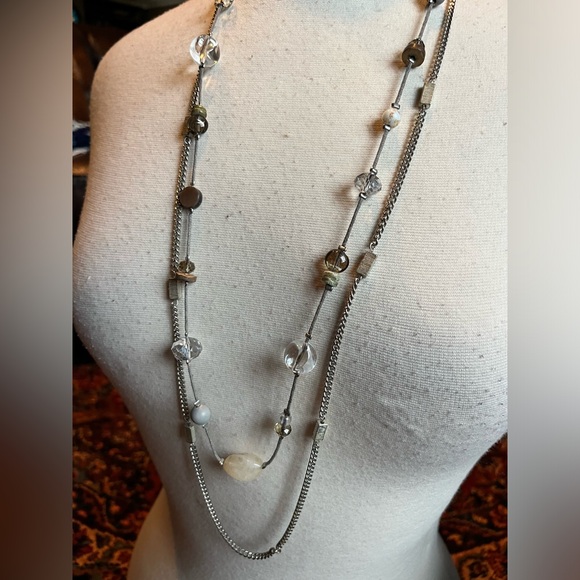 Vintage Loft double strand necklace - Picture 1 of 9